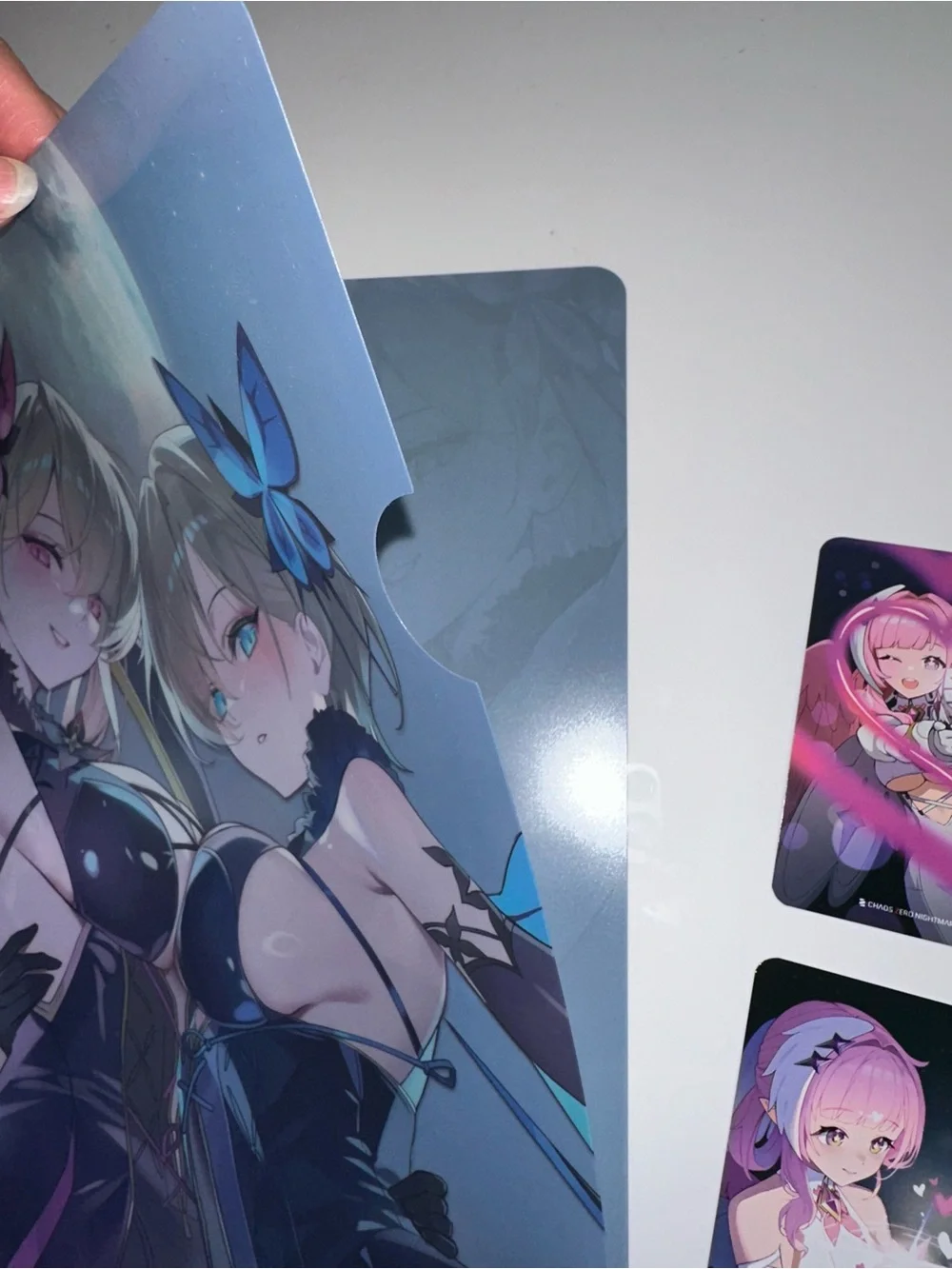 Epic seven folder & trading card set